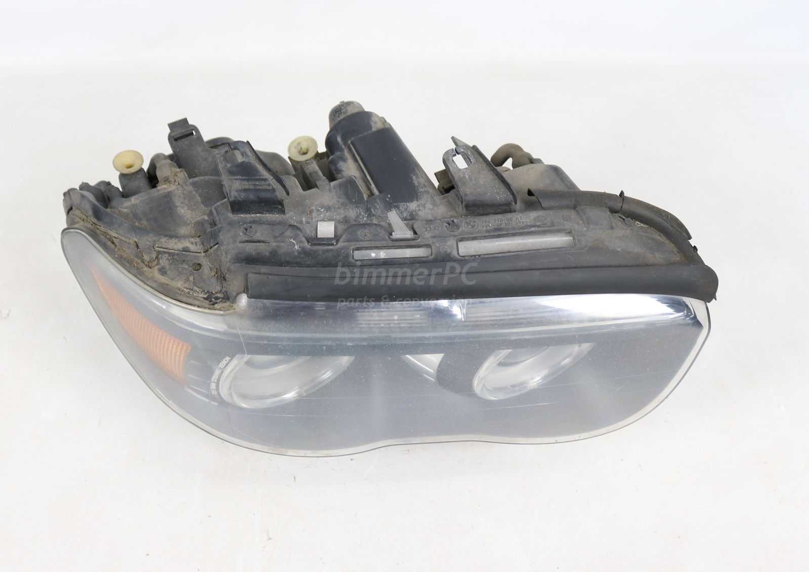 Picture of BMW 63127164722 Right Passengers Xenon Facelift Headlight HID w AHL E65 E66 Early for sale