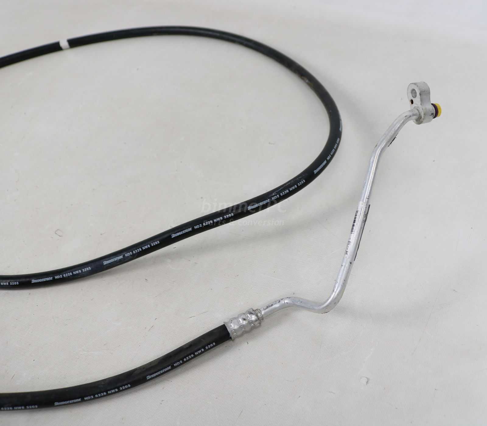 Picture of BMW 64538385654 Air Conditioning High Pressure Hose Line Pipe Rear AC E66 for sale