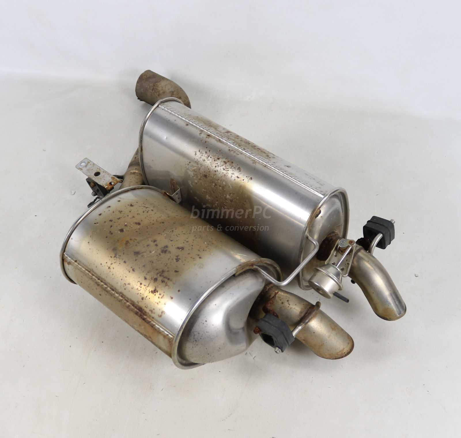 Picture of BMW 18307551711 Rear Exhaust Mufflers System V12 E65 760i E66 760Li for sale