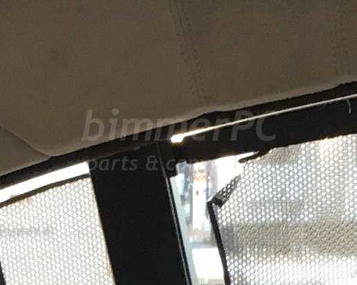 Picture of BMW 51167013095 Left Rear Door Sun Shade Quarter Main Blinds w Drive Assembly E66 Li LWB for sale