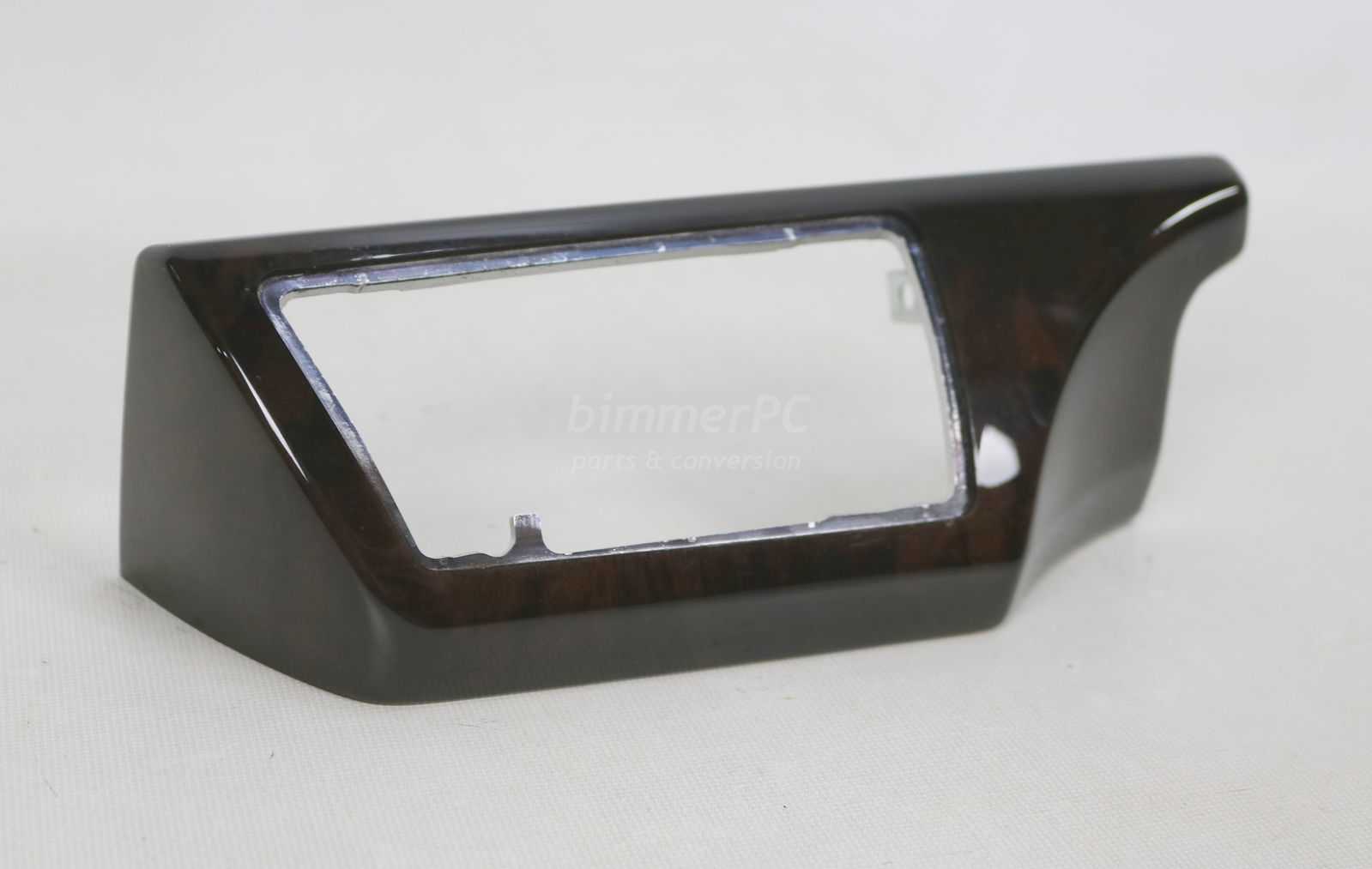 Picture of BMW 51457068482 Drivers Left Headlight Control Dashboard Wood Trim Bicolor 760Li E66 E65 for sale