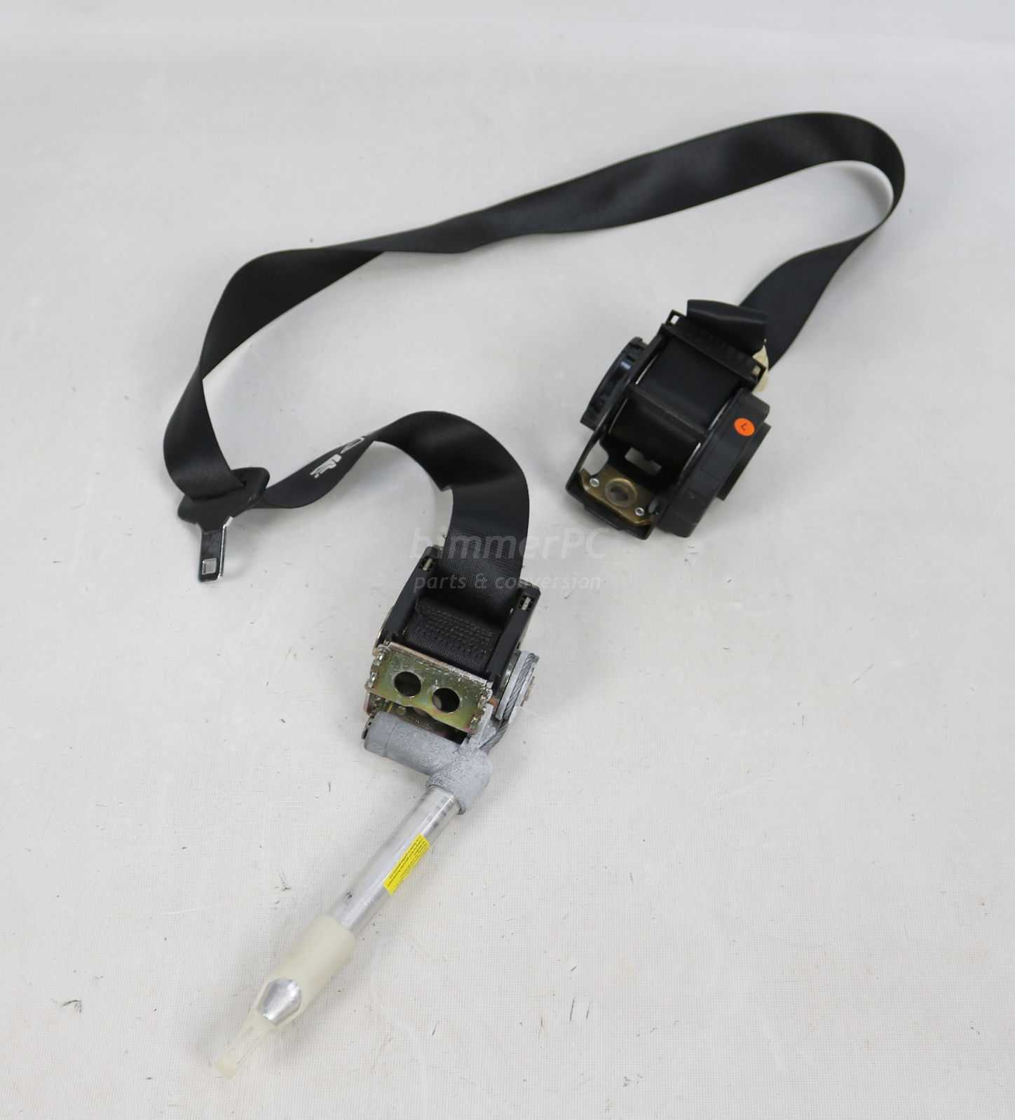 Picture of BMW 72117022405 Left Rear Black Seat Belt E65 E66 for sale