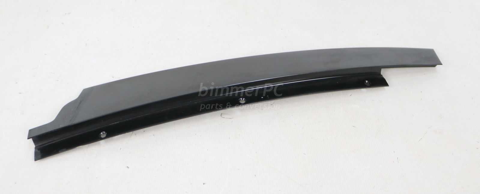 Picture of BMW 51337005042 Front Right Exterior Door Gloss Black Side Edge Trim Moulding V12 E66 E65 for sale