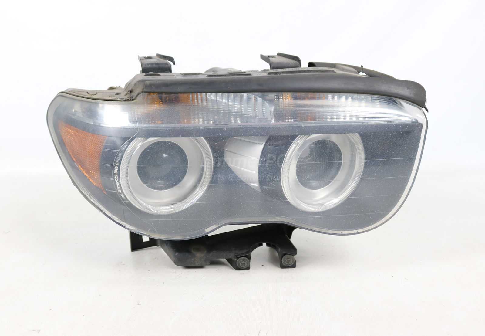 Picture of BMW 63127164722 Right Passengers Xenon Facelift Headlight HID w AHL E65 E66 Early for sale