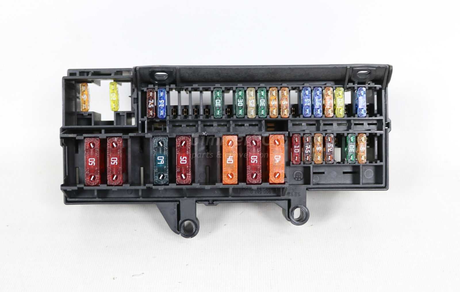 Picture of BMW 61136900582 Front Dashboard Glovebox Power Distribution Fuse Box Panel E65 E66 for sale