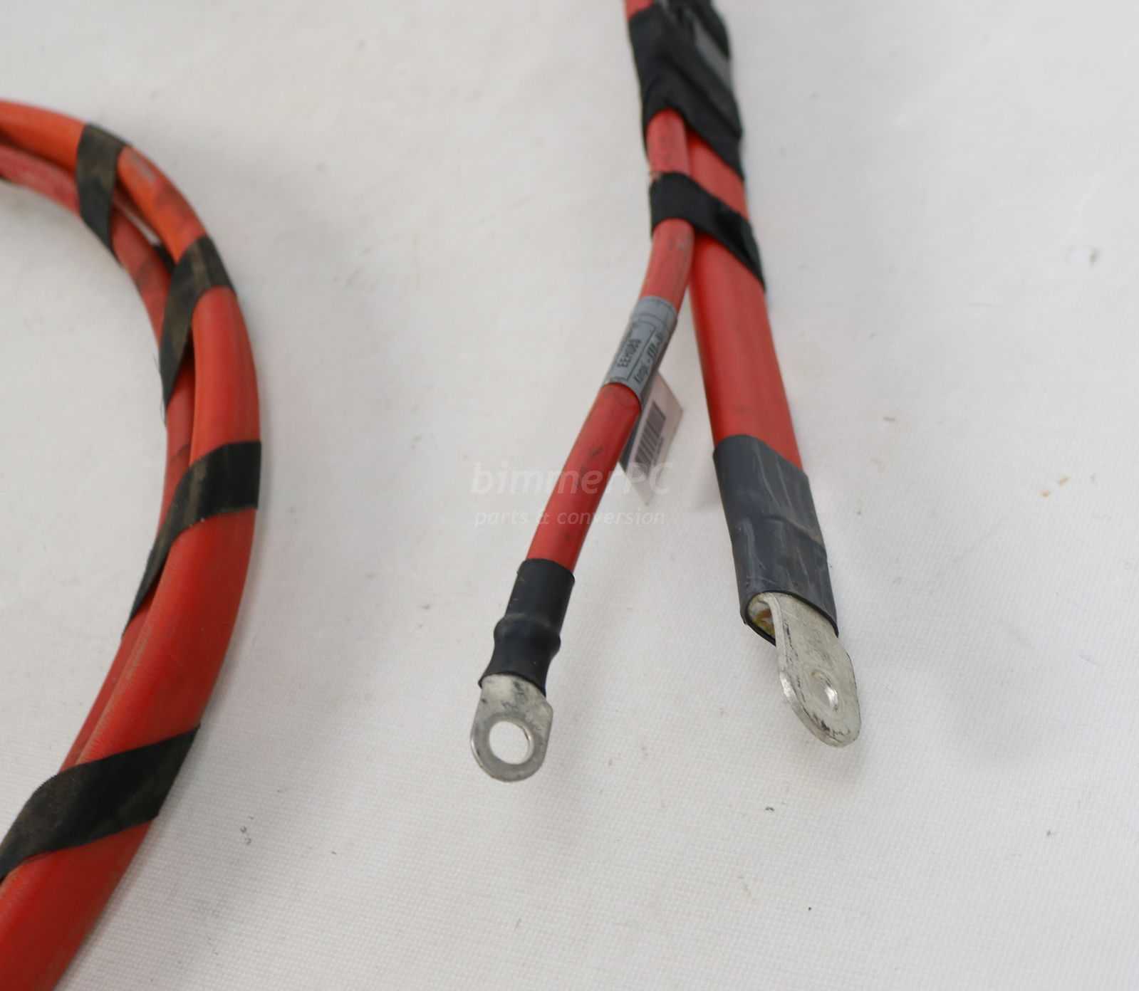 Picture of BMW 61126926794 Red Positive Battery Cable E65 E66 V12 760Li 760i for sale