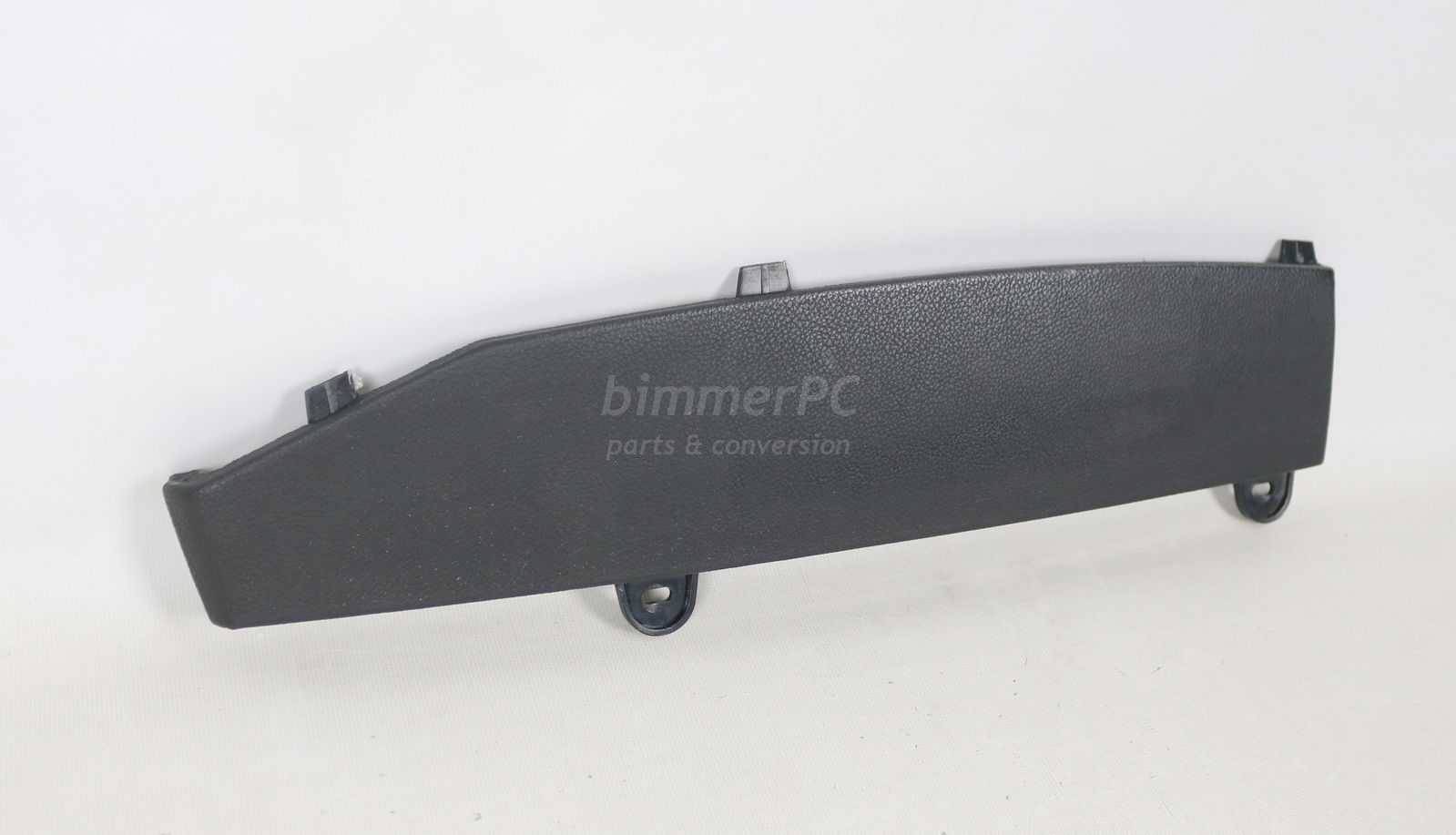 Picture of BMW 51167022846 Right Center Console Trim Cover Panel Nasca Black Leather E66 E65 for sale