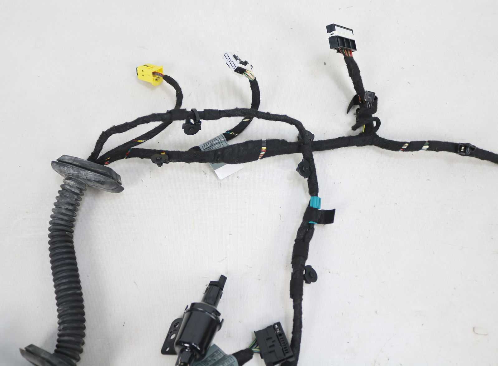 Picture of BMW 61126934031 Right Front Passengers Door Cable Wiring Harness Soft Close Comfort Access E66 E65 Early for sale