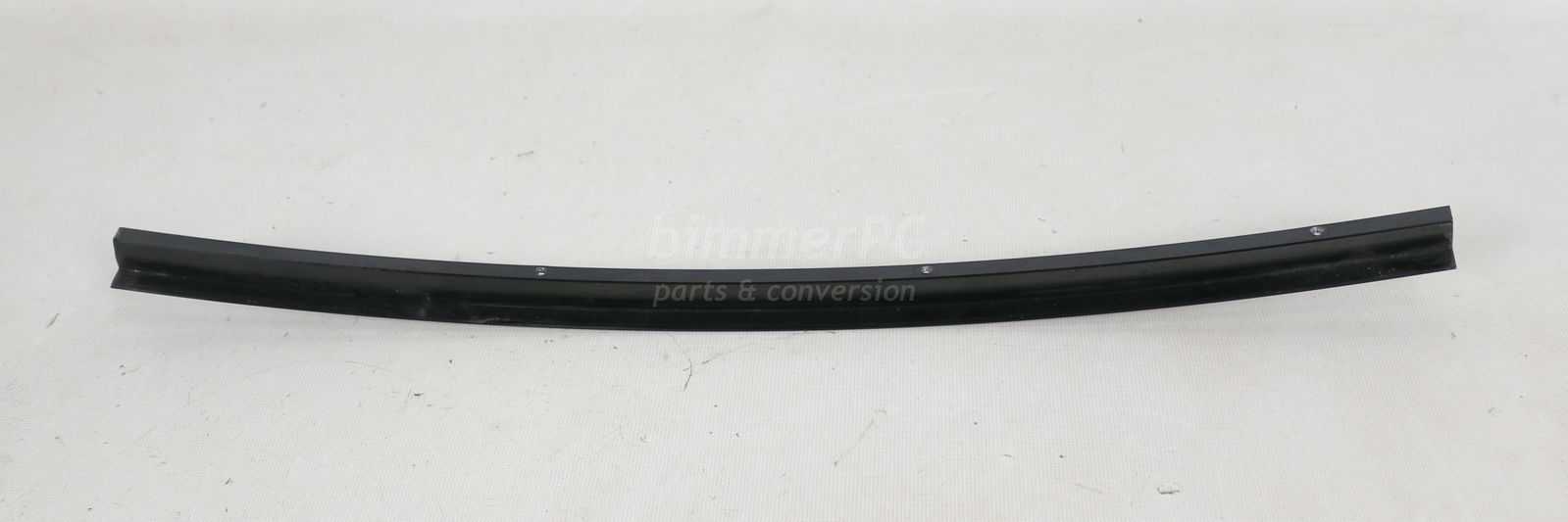 Picture of BMW 51357005104 Right Rear Door Glass Window Metal Guide Channel Trim Gloss Black E65 E66 for sale