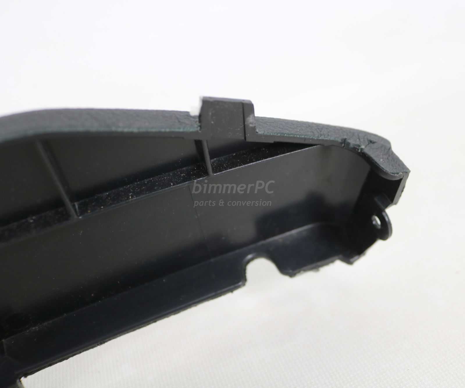 Picture of BMW 51167022846 Right Center Console Trim Cover Panel Nasca Black Leather E66 E65 for sale