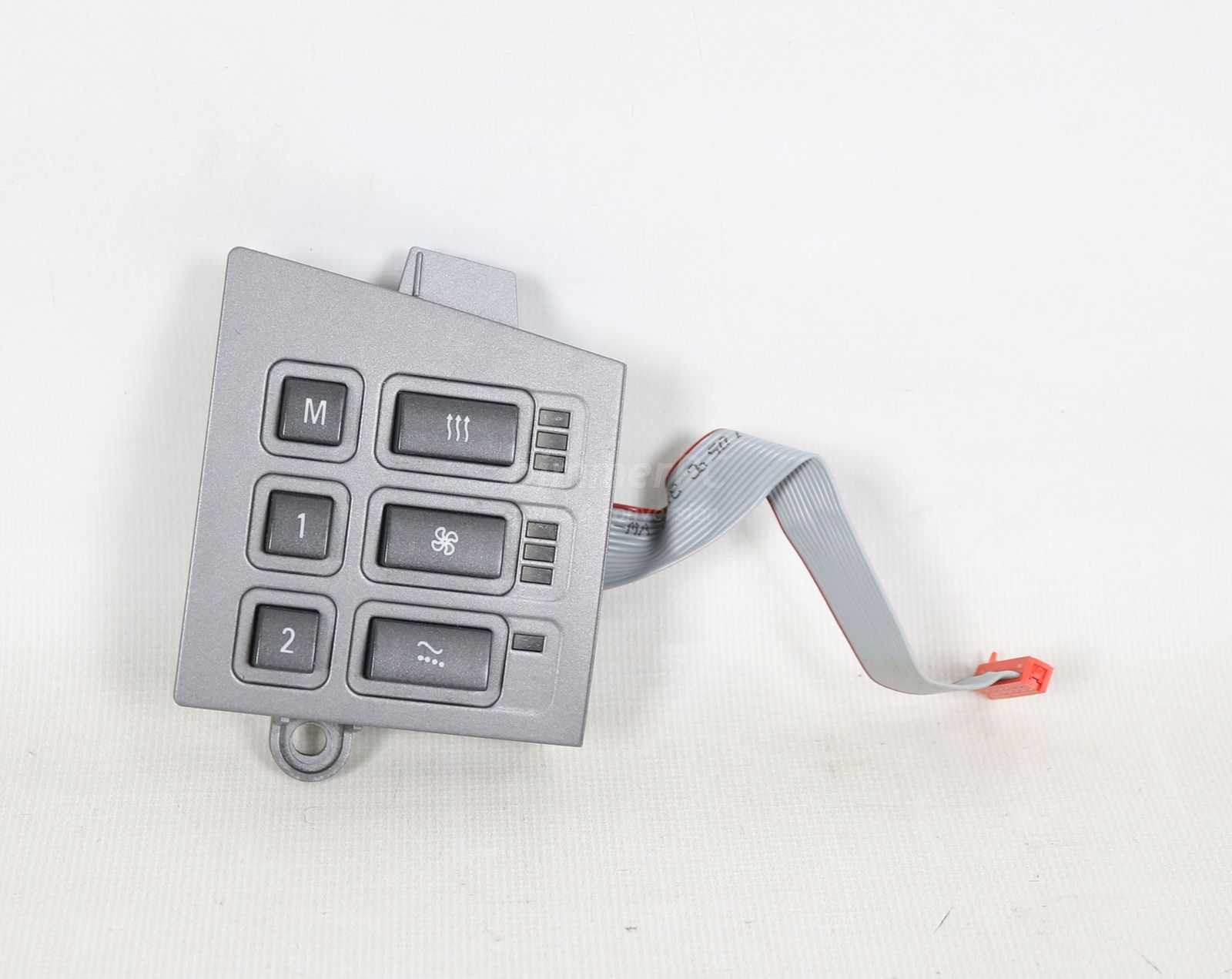 Picture of BMW 61316918411 Passengers Right Front Power Active Seat Memory Heating Cooling Switch E65 E66 for sale