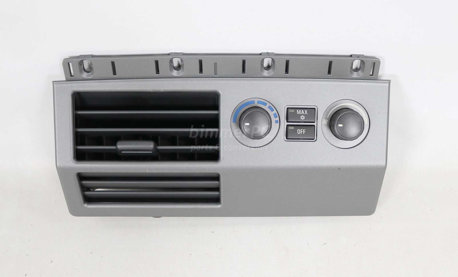Picture of BMW 64116920179 Left Rear Passengers Upper Ceiling Fresh Air Vent Control Gray Panel E66 Early for sale