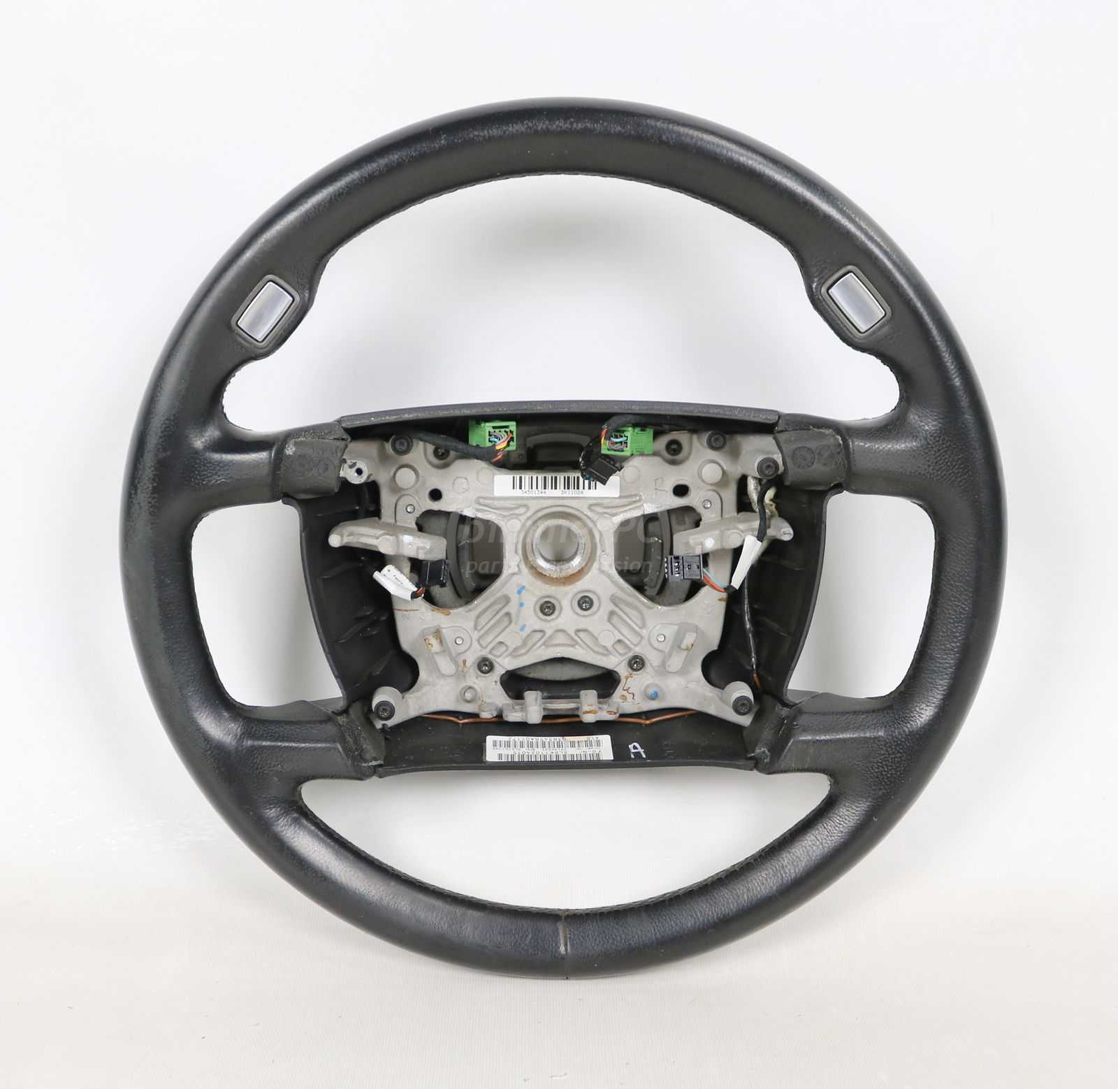 Picture of BMW 32346761745 Heated Leather Steering Wheel Black E65 E66 Early for sale