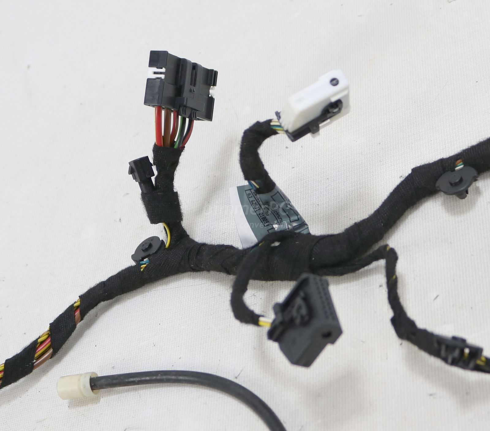 Picture of BMW 61126934096 Left Rear Door Cable Wiring Harness Soft Close Comfort Access E66 Early for sale