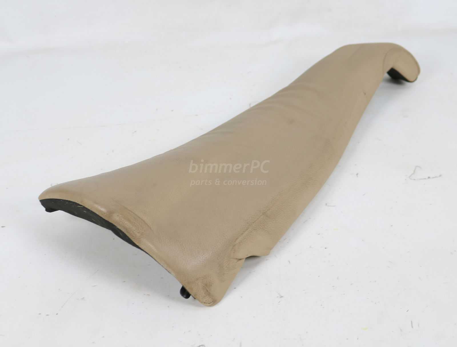 Picture of BMW 52207077928 Right Rear Seat Outer Bolster Cushion Beige Sand Tan Leather E53 for sale