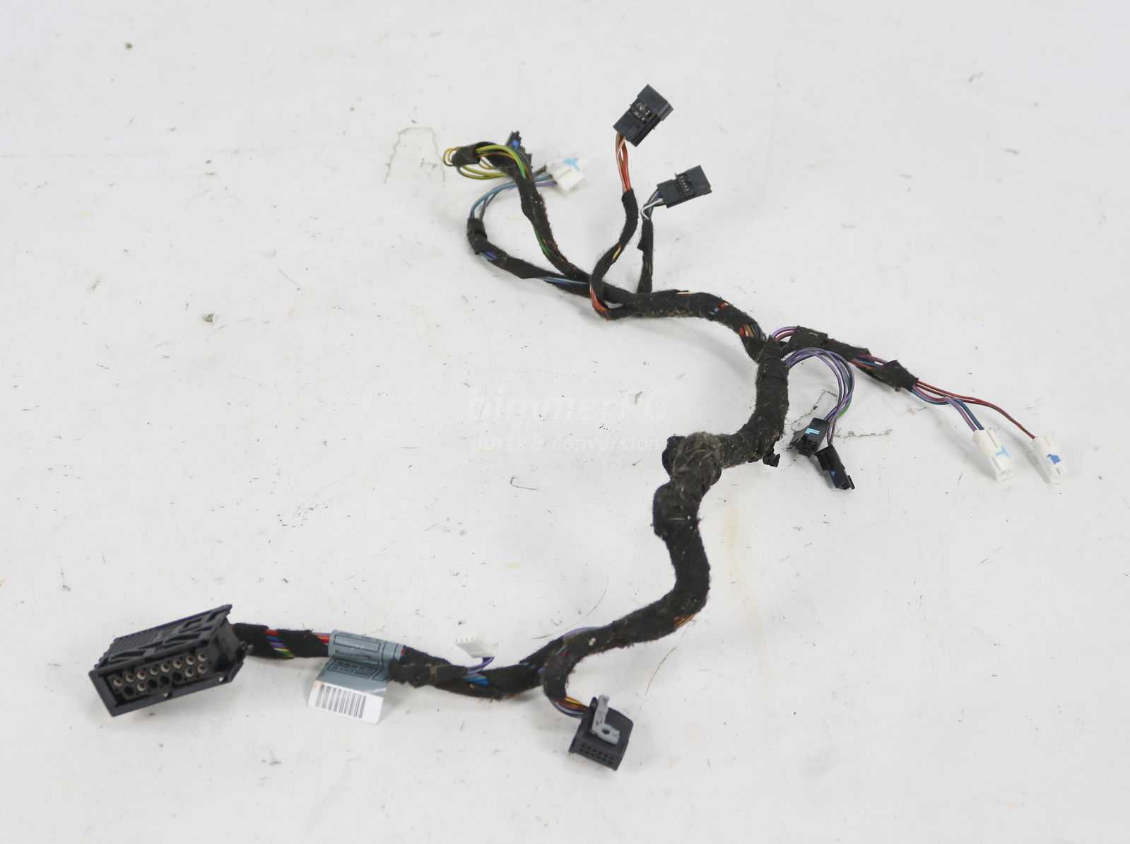 Picture of BMW 61117111904 Front Left Power Drivers Seat Memory Wiring Harness E53 Late for sale