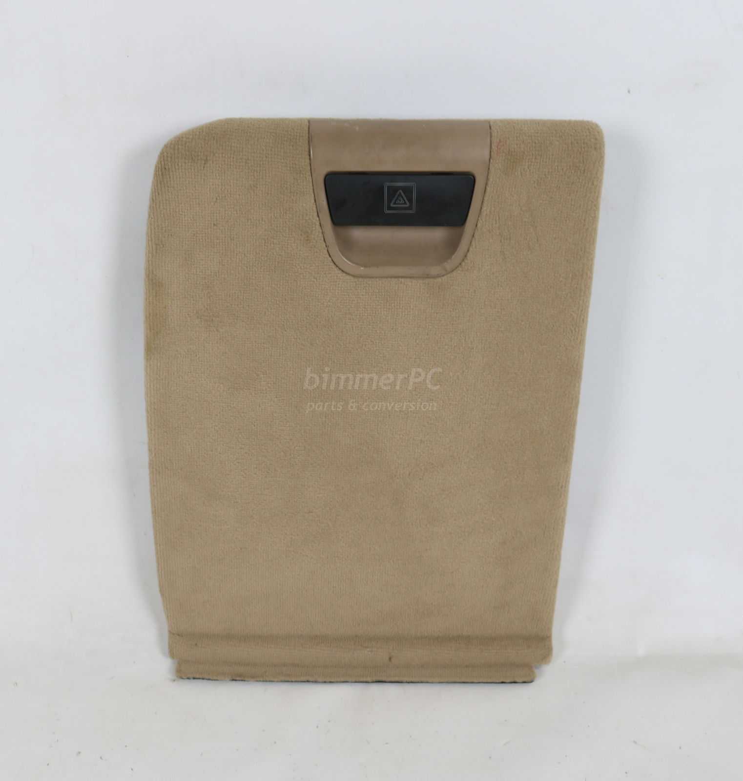 Picture of BMW 51477034369 Sand Beige Tan Left Rear Trunk Amplifier Access Door Trim Panel E53 for sale