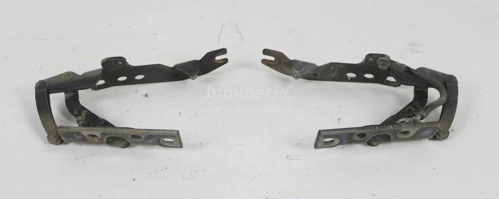 Picture of BMW 41617006123 Front Hood Support Arms Hinges Mounts Left Right Set E53 for sale