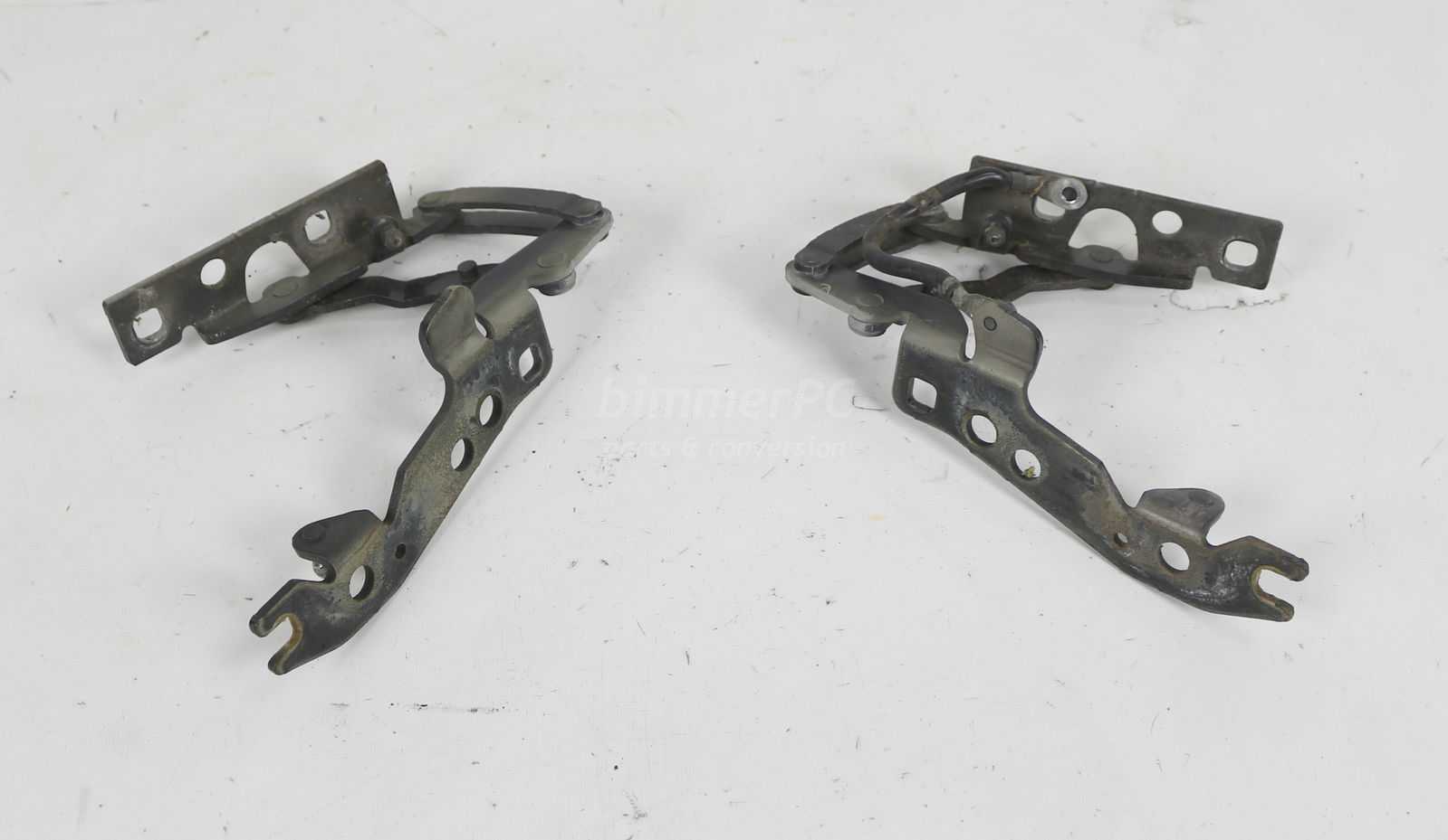 Picture of BMW 41617006123 Front Hood Support Arms Hinges Mounts Left Right Set E53 for sale