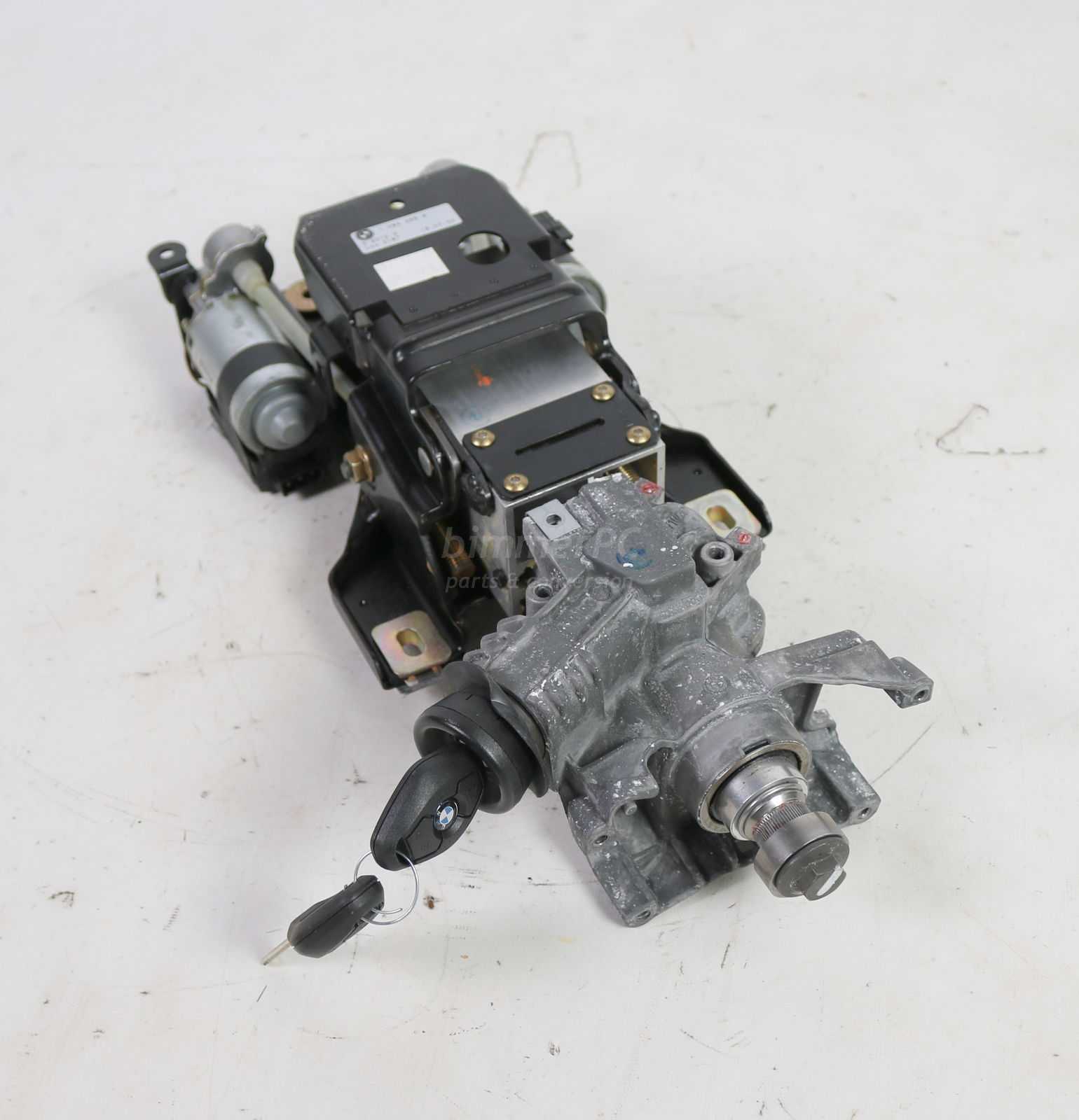 Picture of BMW  Power Memory Adjustable Steering Column w Auto Lock Housing E38 E39 E53 Late for sale