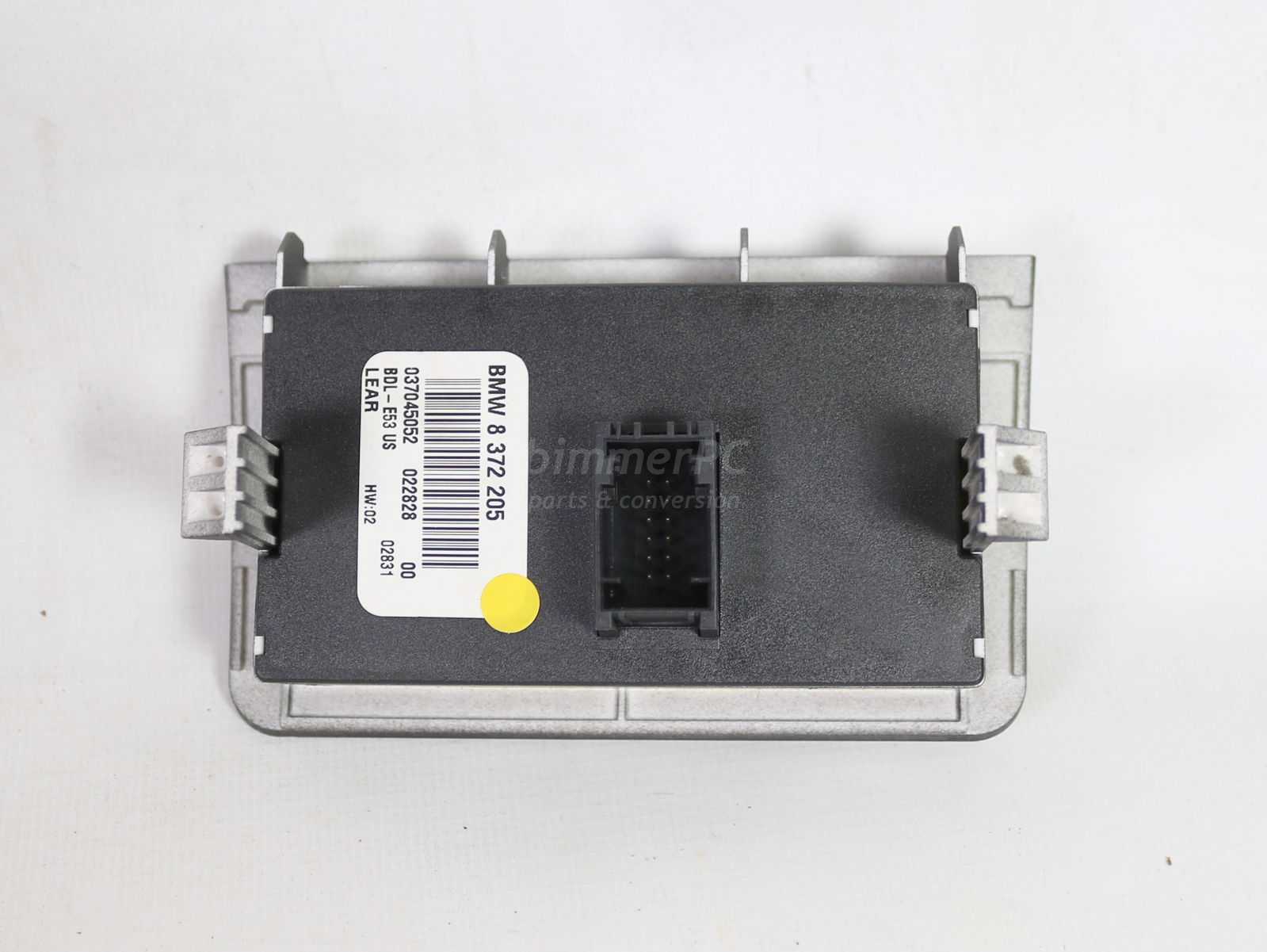 Picture of BMW 61318372205 Headlights Foglights Dashboard Switches Control Unit Module E53 Early for sale