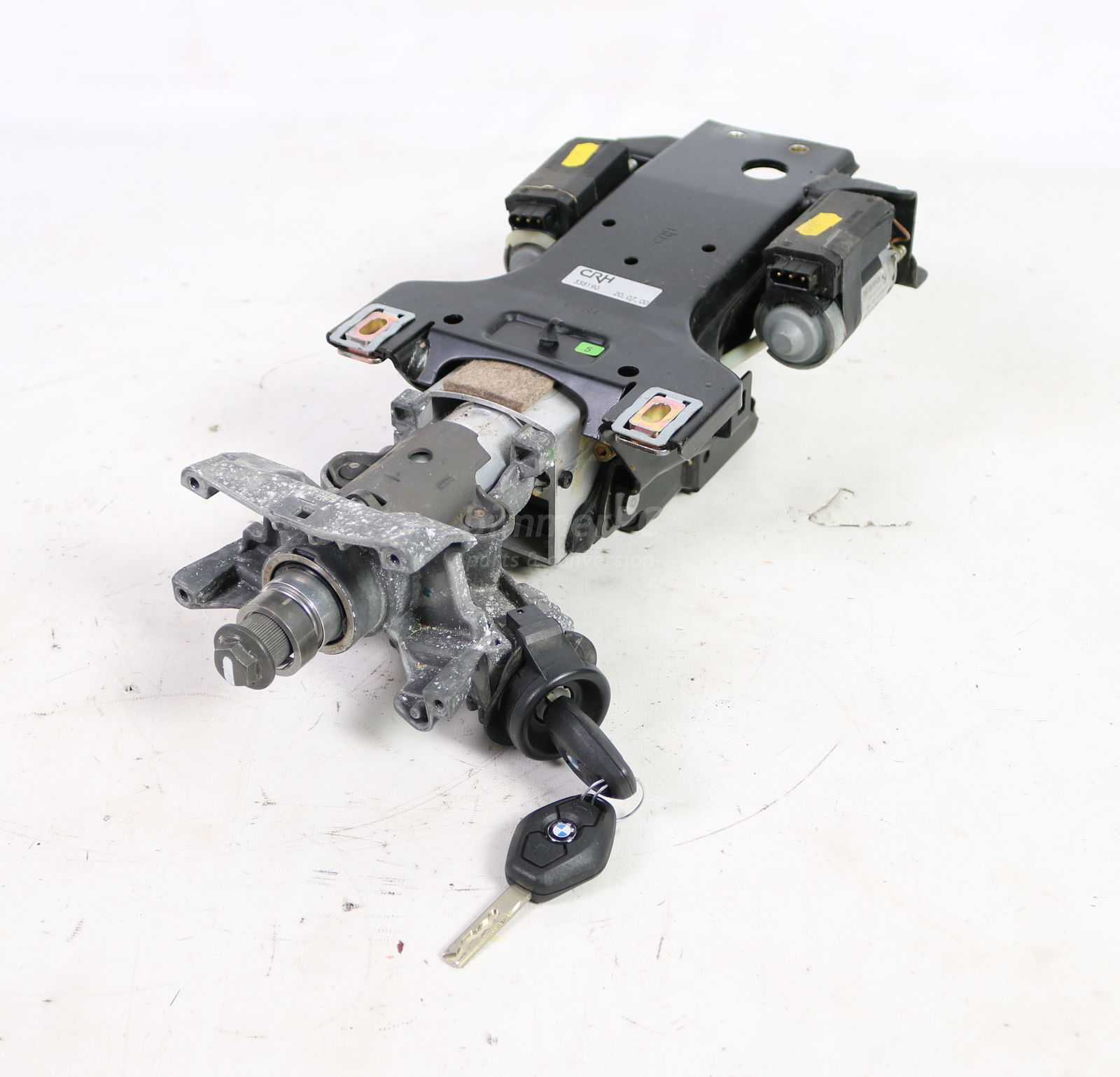 Picture of BMW  Power Memory Adjustable Steering Column w Auto Lock Housing E38 E39 E53 Late for sale