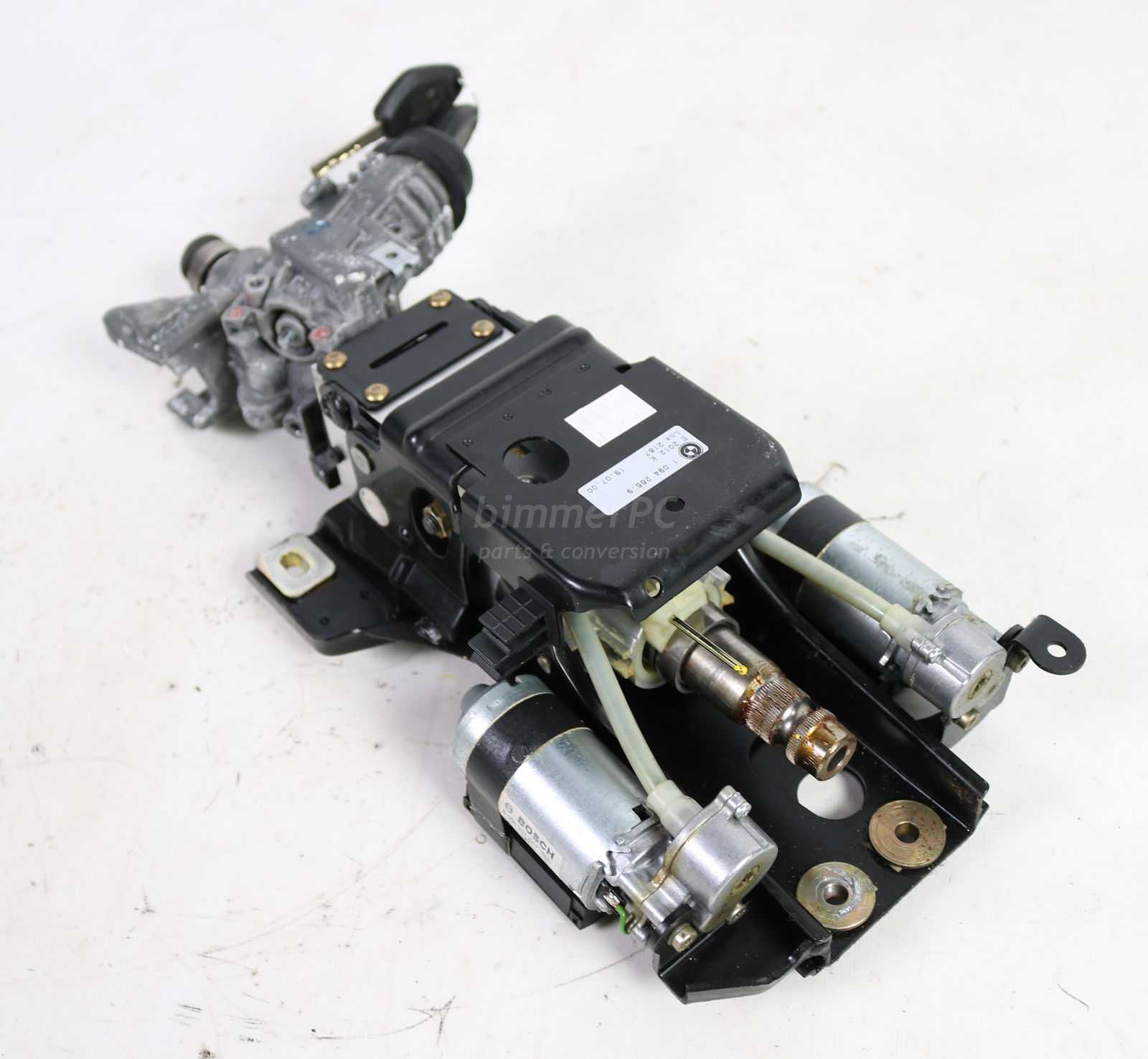 Picture of BMW  Power Memory Adjustable Steering Column w Auto Lock Housing E38 E39 E53 Late for sale