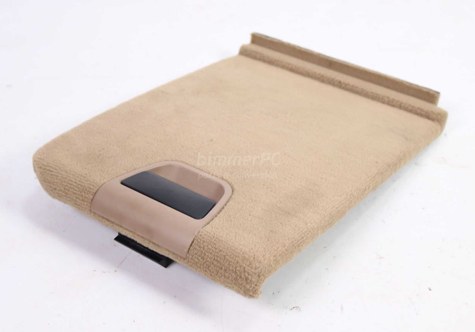 Picture of BMW 51477034370 Sand Beige Tan Right Rear Trunk Access Door Trim Panel E53 for sale