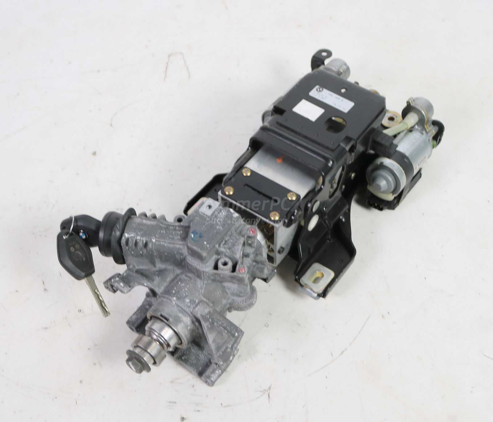 Picture of BMW  Power Memory Adjustable Steering Column w Auto Lock Housing E38 E39 E53 Late for sale