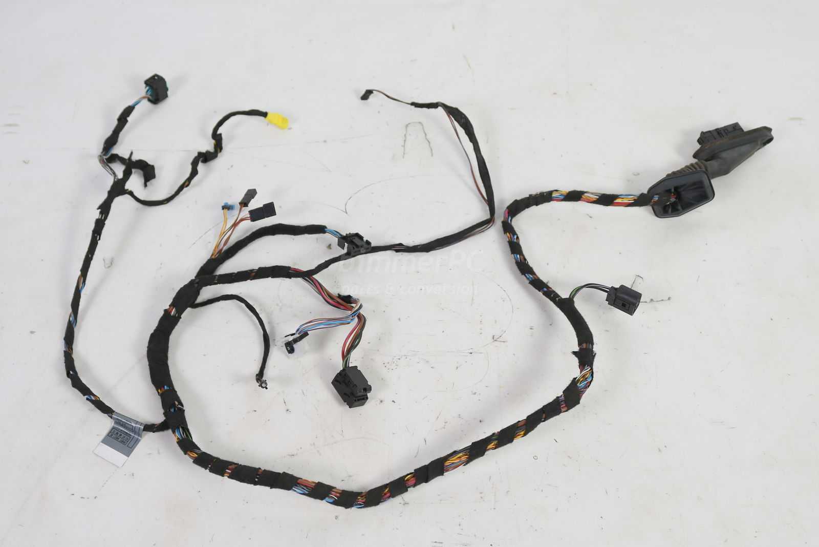 Picture of BMW 61126909104 Front Door Cable Wiring Harness Left Right E53 Early for sale