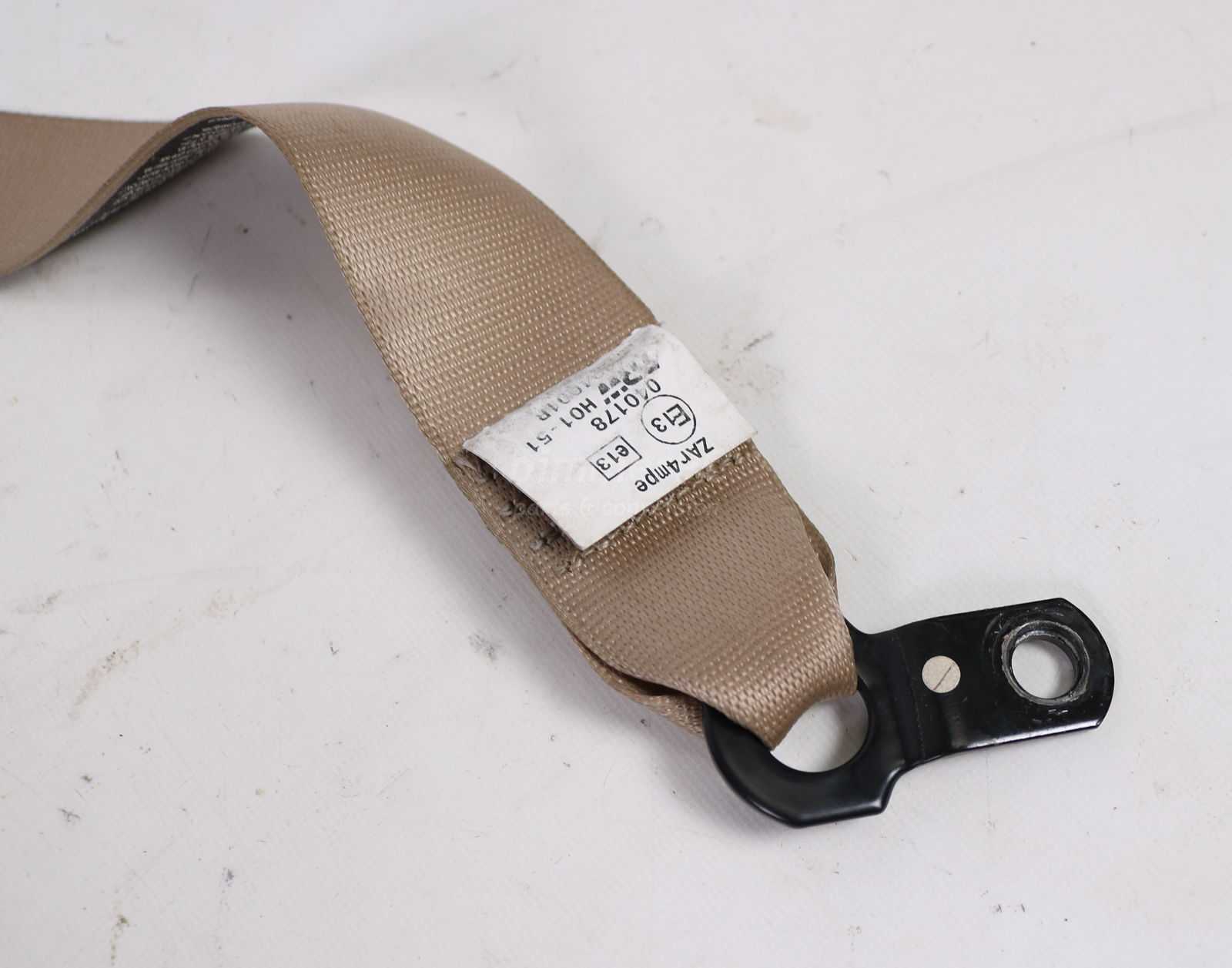 Picture of BMW 72118258970 Right Front Passengers Seat Belt Tan Sand Beige E53 for sale