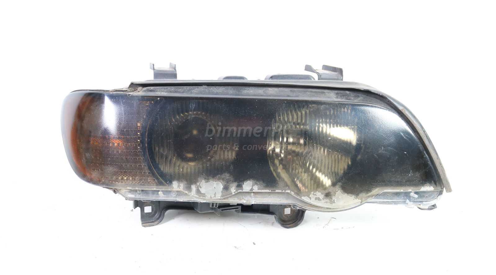 Picture of BMW 63126930240 Right Passengers Head Light Lamp HID Xenon Clear White Corner Turn Signal E53 Early for sale