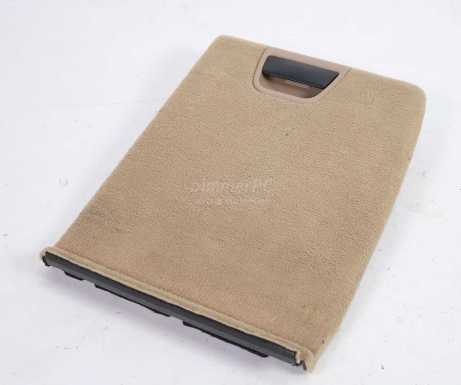 Picture of BMW 51477034370 Sand Beige Tan Right Rear Trunk Access Door Trim Panel E53 for sale