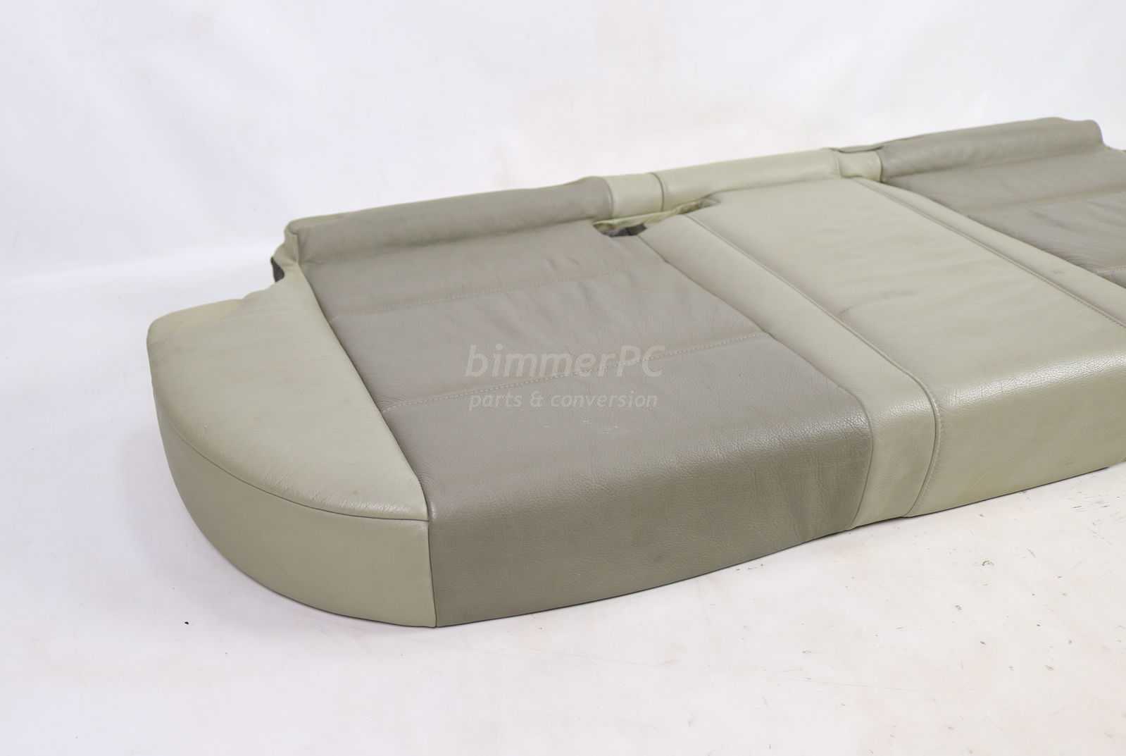 Picture of BMW 52207008223 Rear Seat Base Bottom Bench Cushion Bicolor Two Tone Beige Montana Leather E53 for sale