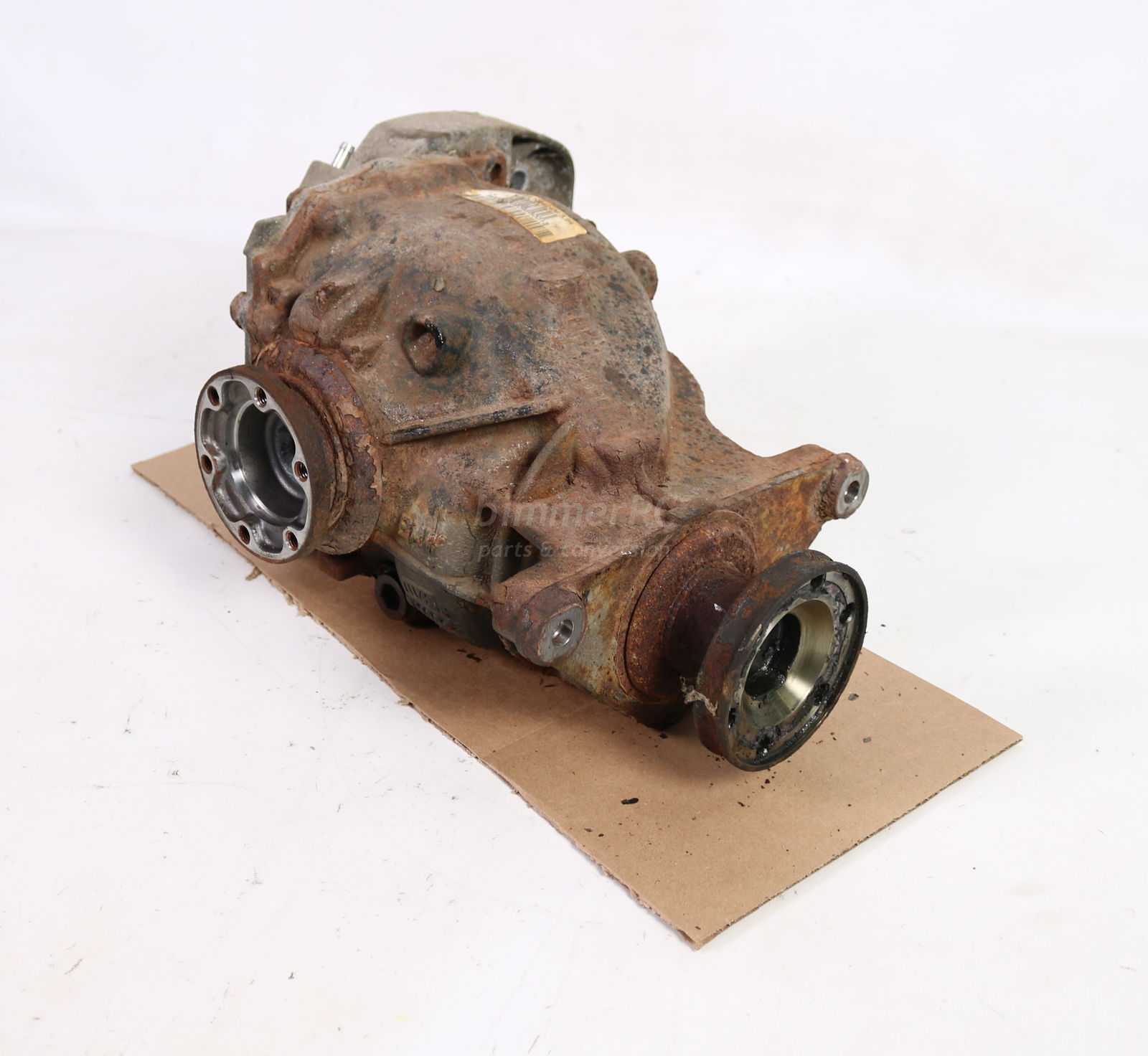 Picture of BMW 33101428652 Rear End Final Drive Differential 3.64 Medium Case E53 M62 Early for sale