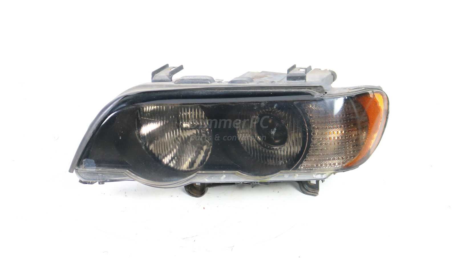 Picture of BMW 63126930239 Left Drivers Head Light Lamp HID Xenon Clear White Corner Turn Signal E53 Early for sale