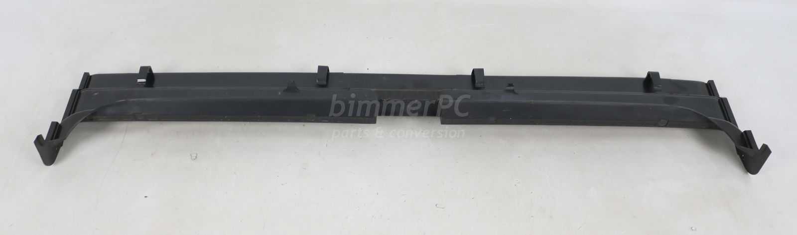 Picture of BMW 51478126559 Trunk Tail Black Plastic Rear Edge Trim Panel E34 Sedan for sale