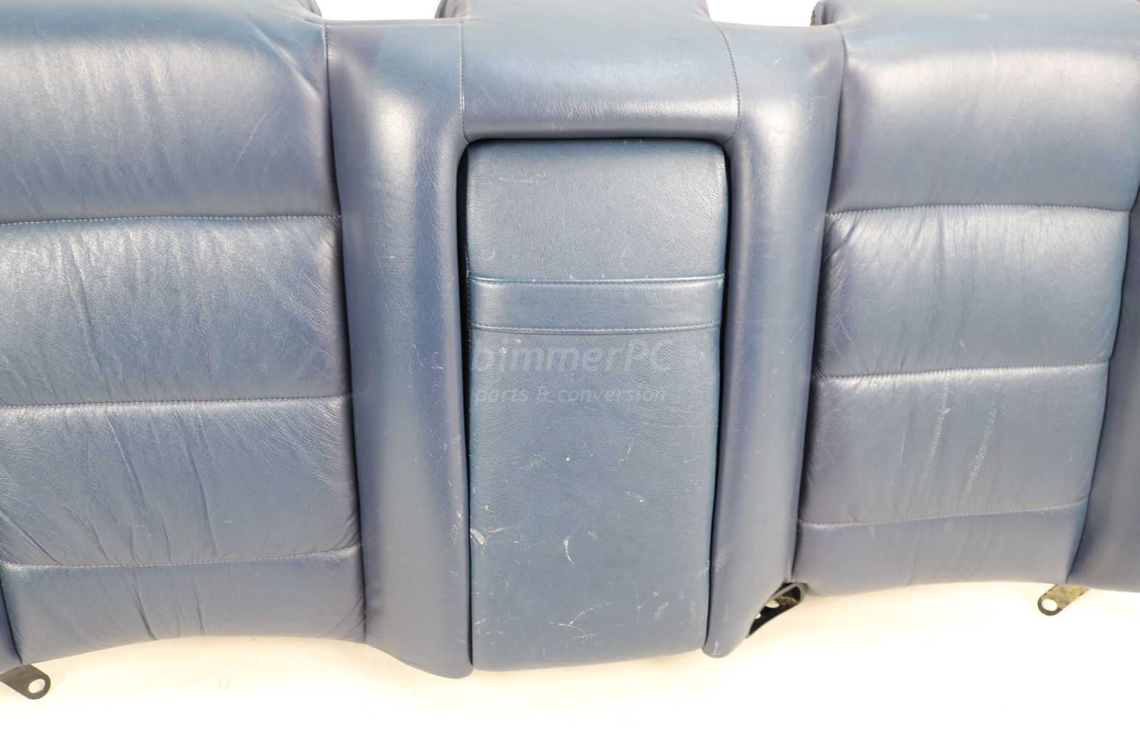 Picture of BMW  Ultramarine Blue Rear Seat Backrest Cushion Leather E34 Sedan Late for sale