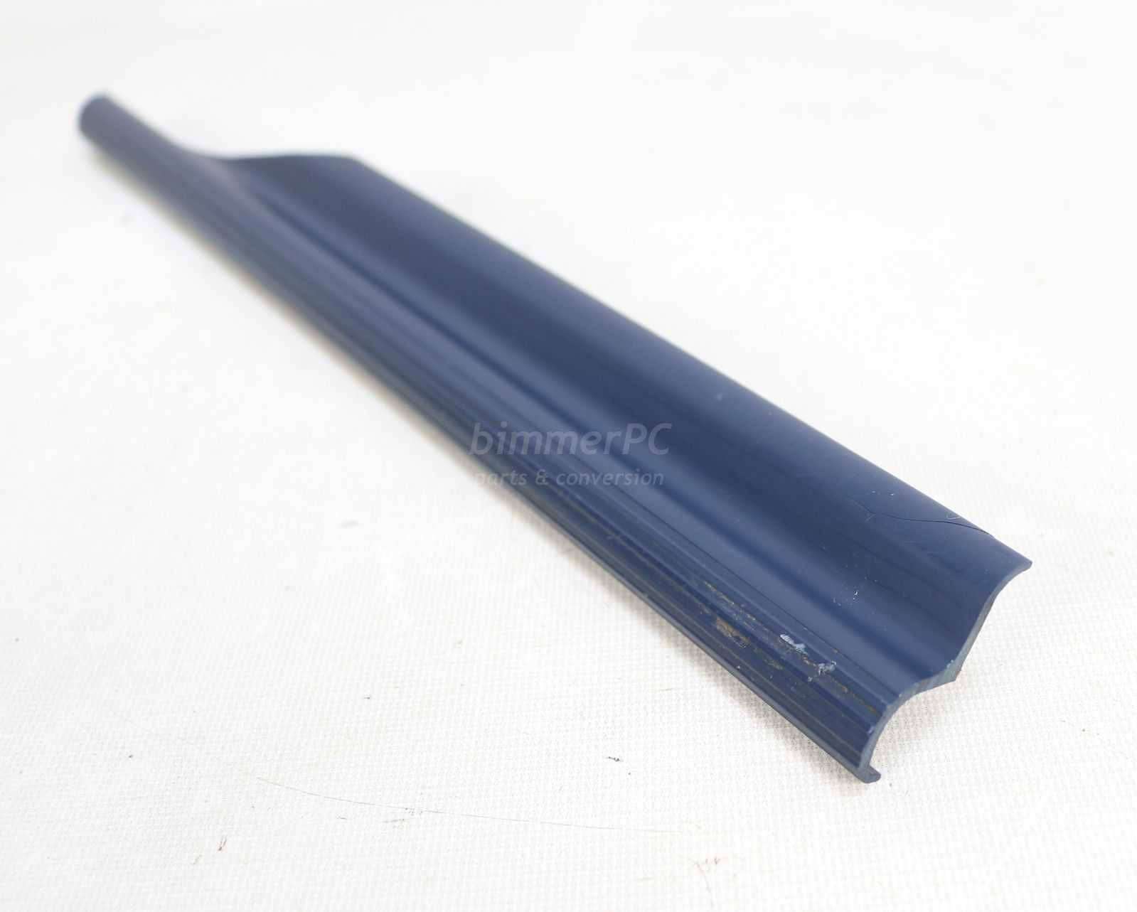 Picture of BMW 51478137320 Ultramarin Blue Right Rear Passengers Door Entry Carpet Edge Sill Trim E34 Late for sale