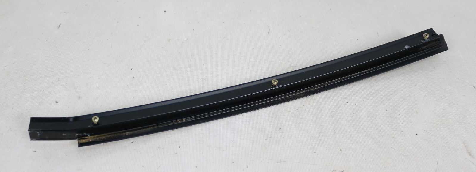 Picture of BMW 51341934296 Rear Right Door Side Quarter Main Glass Divider Exterior Trim Moulding Insert E34 for sale