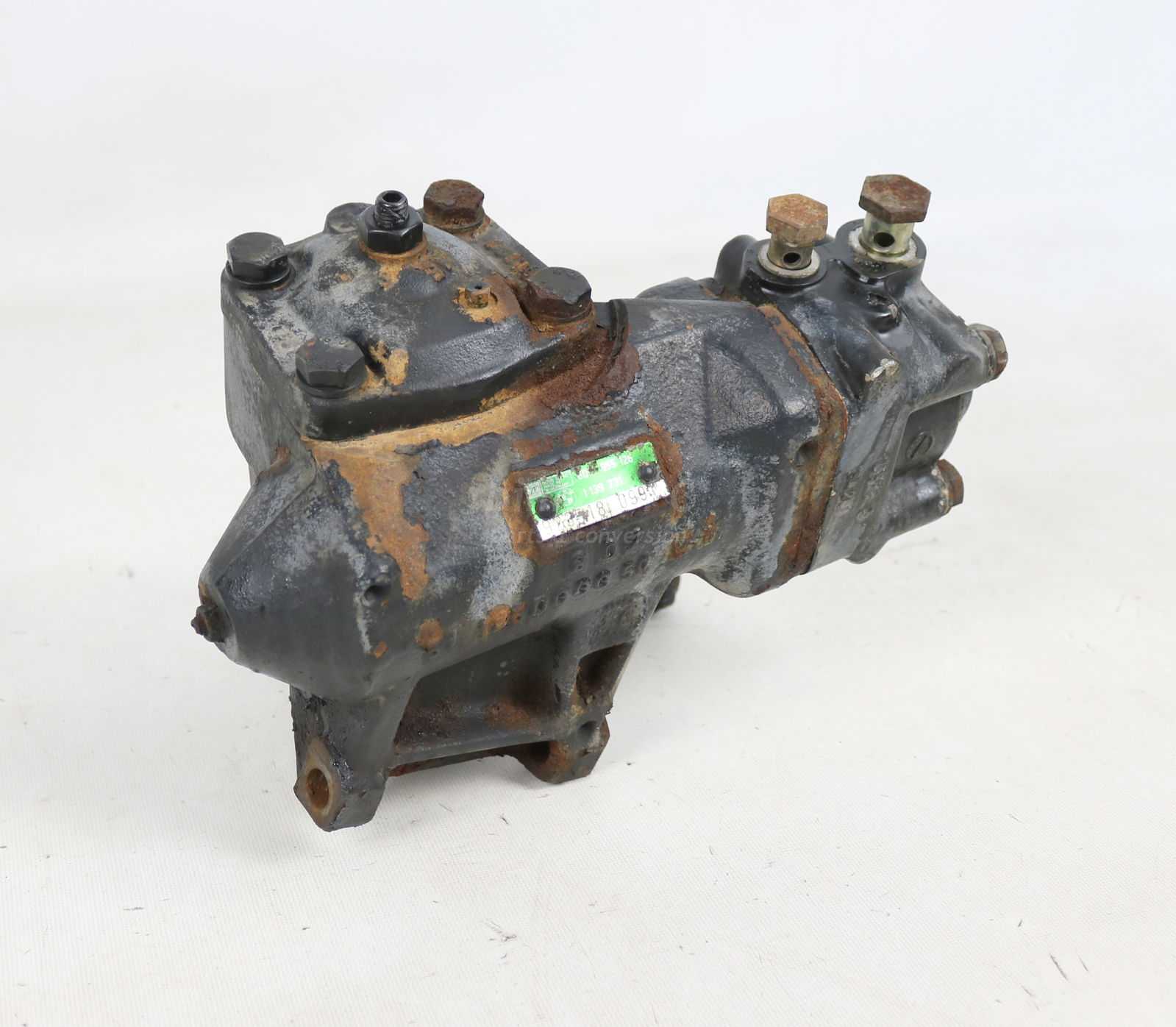 BMW E34 535i 525i Power Steering Hydraulic Box Recirculating Gear 1990 ...