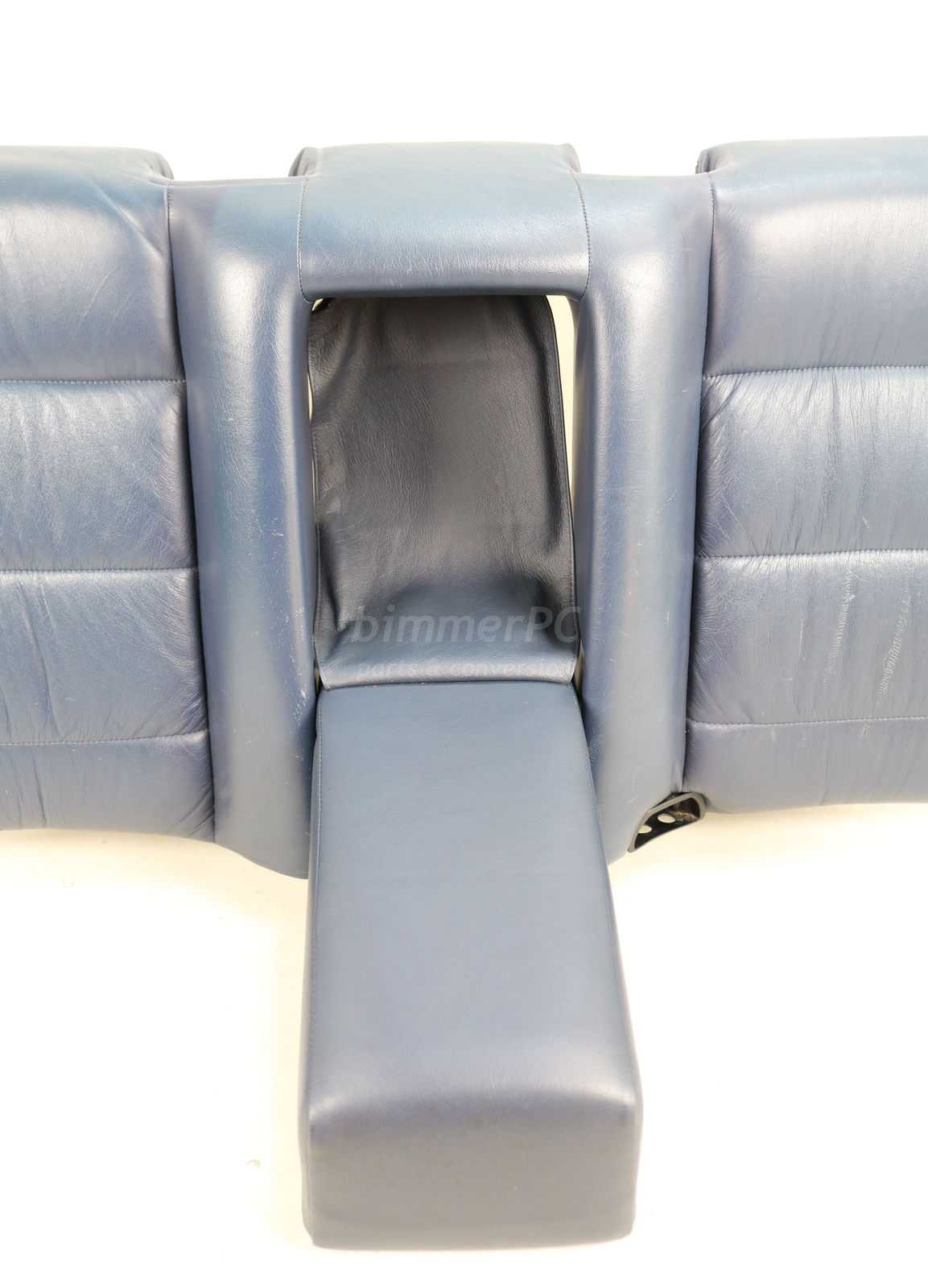 Picture of BMW  Ultramarine Blue Rear Seat Backrest Cushion Leather E34 Sedan Late for sale