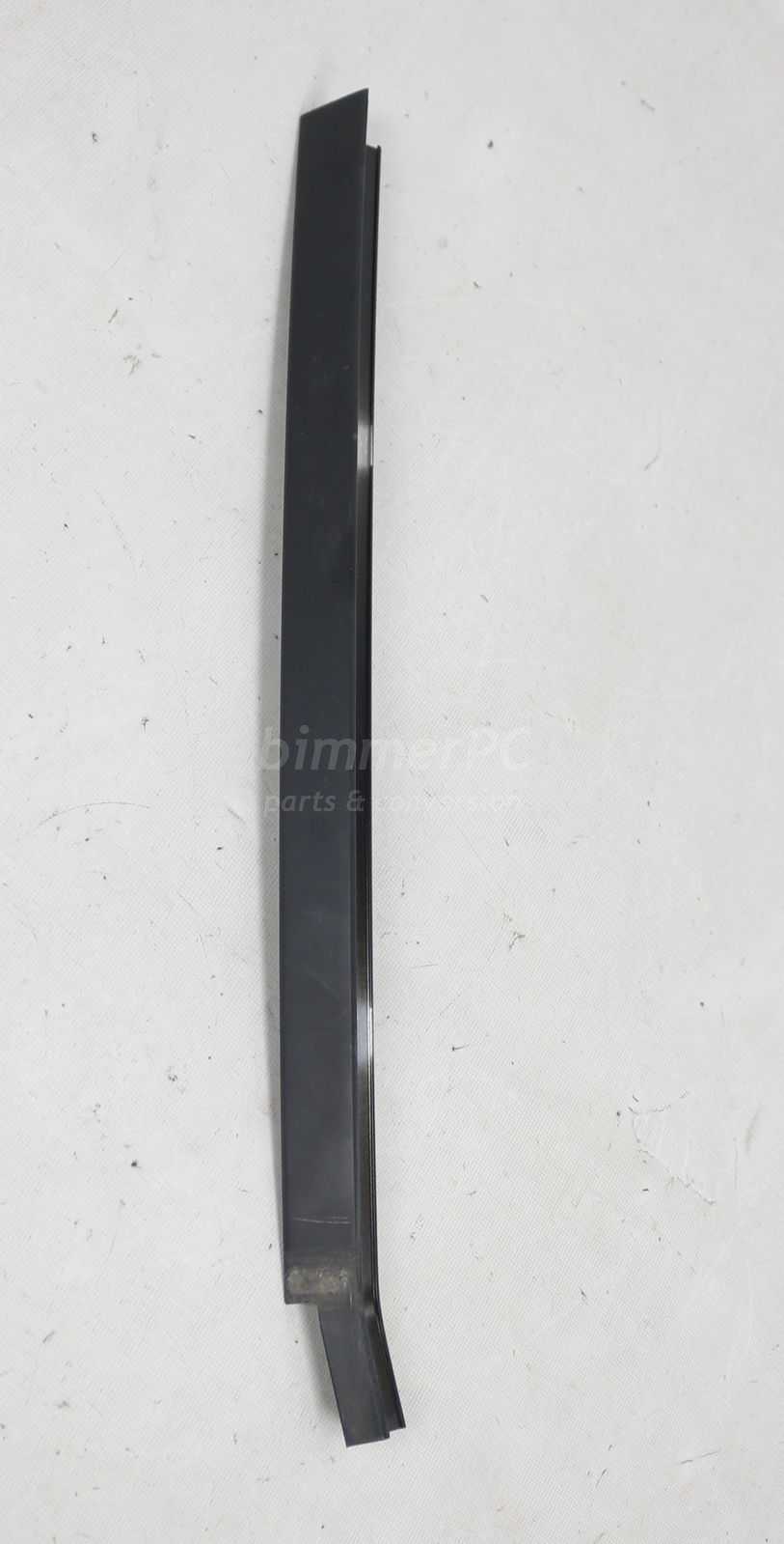 Picture of BMW 51341934296 Rear Right Door Side Quarter Main Glass Divider Exterior Trim Moulding Insert E34 for sale