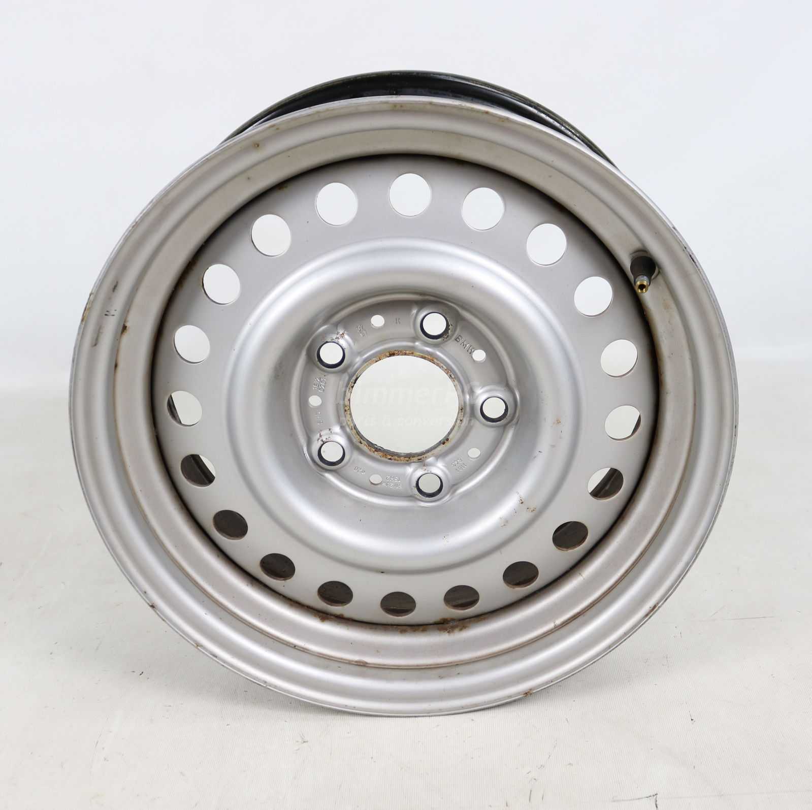 Picture of BMW 36111129381 Steel Winter Wheel Spare 15 Inch E34 525i E32 E28 E24 for sale