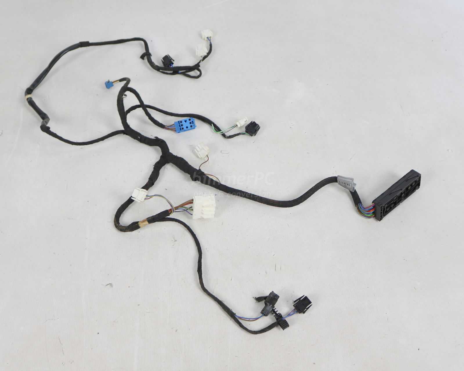 BMW E34 5-Series Left Front Drivers Seat Cable Wiring Harness 535i 1991