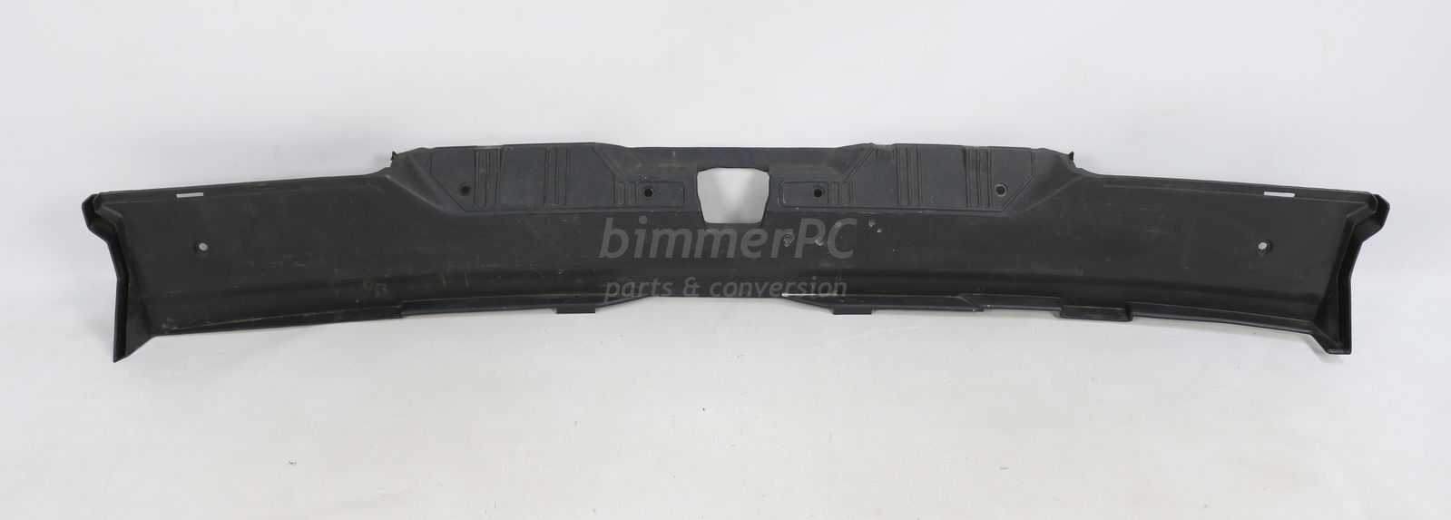 Picture of BMW 51478122479 Trunk Tail Black Plastic Rear Edge Trim Cover Panel E36 Sedan for sale