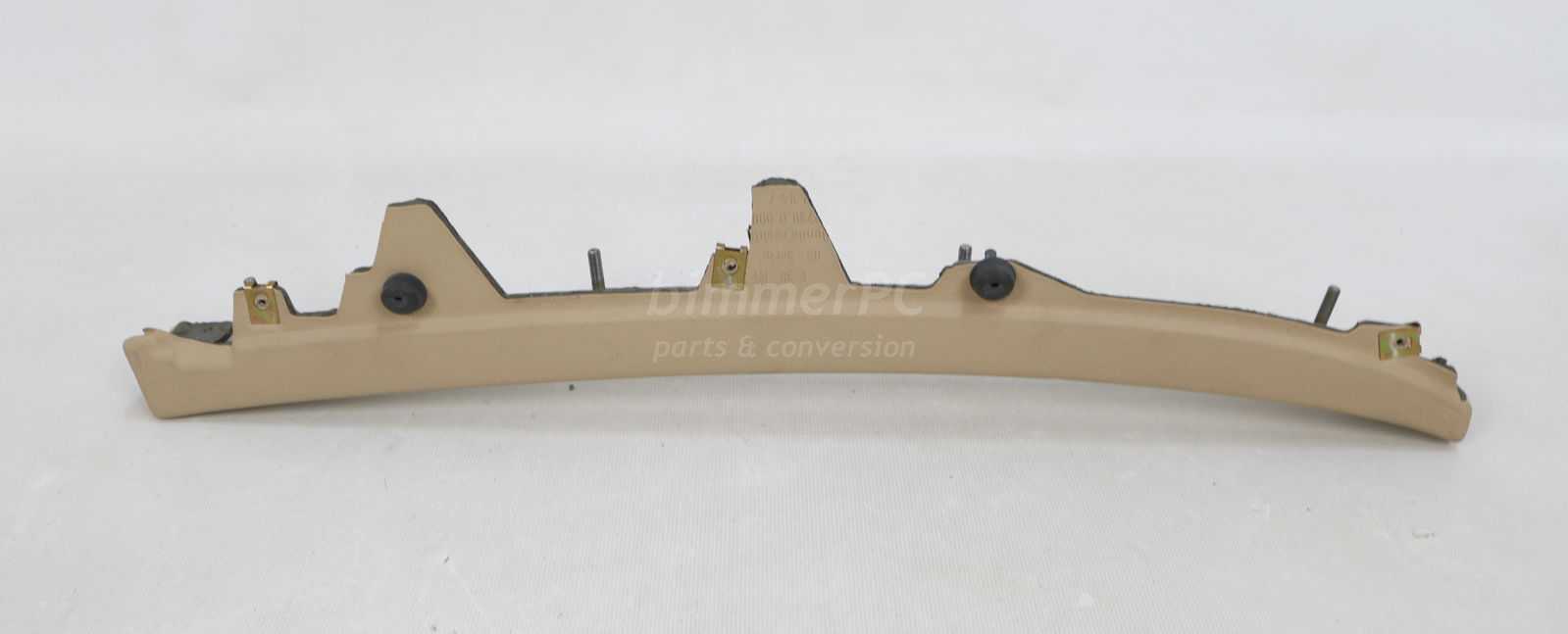 Picture of BMW 51458183884 Sand Beige Tan Dashboard Upper Glove Box Finisher Trim E38 for sale