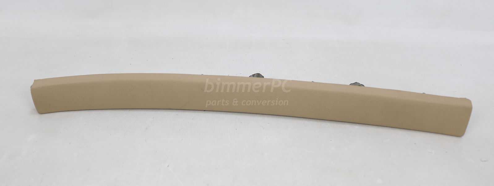 Picture of BMW 51458183884 Sand Beige Tan Dashboard Upper Glove Box Finisher Trim E38 for sale