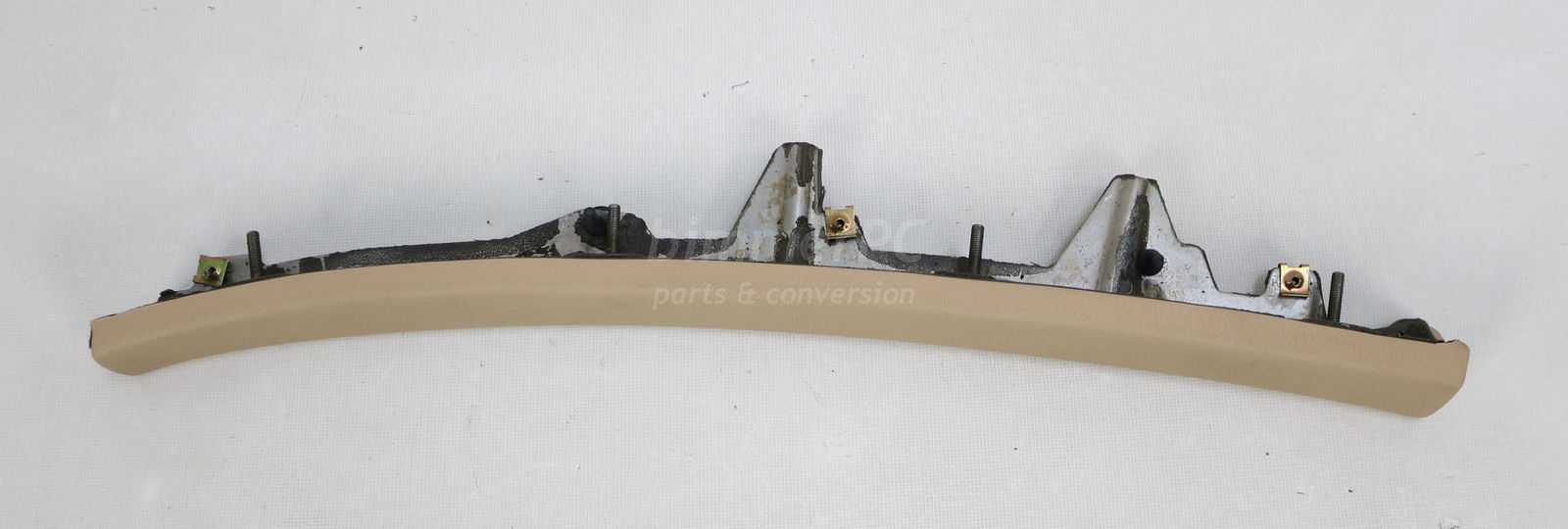 Picture of BMW 51458183884 Sand Beige Tan Dashboard Upper Glove Box Finisher Trim E38 for sale