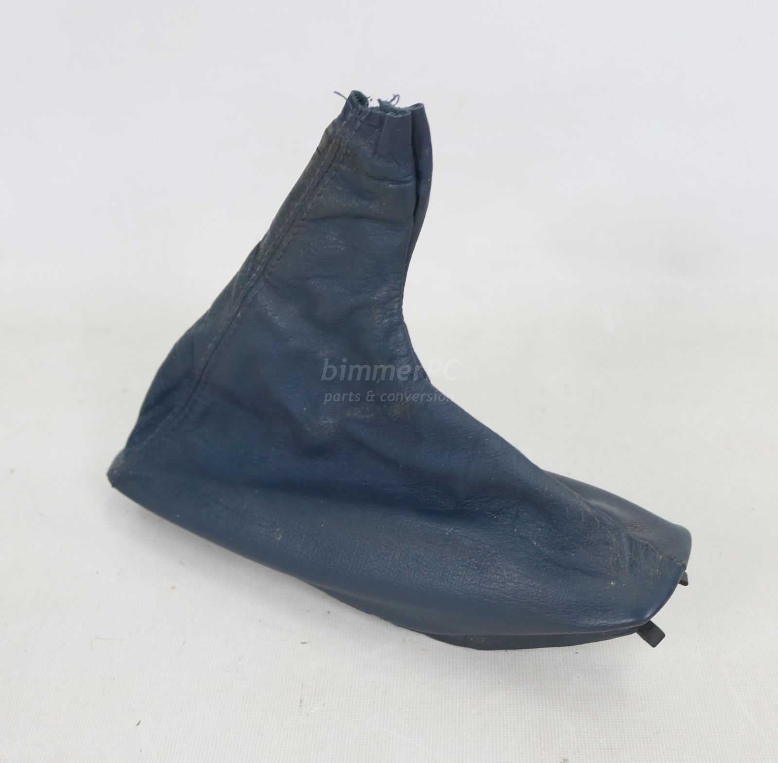 Picture of BMW 34411160761 Ultramarine Blue Leather Parking Brake Boot E34 E32 Late for sale